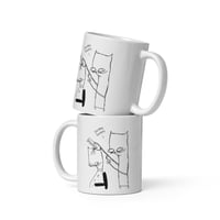 Image 3 of White glossy mug snippy snippy 