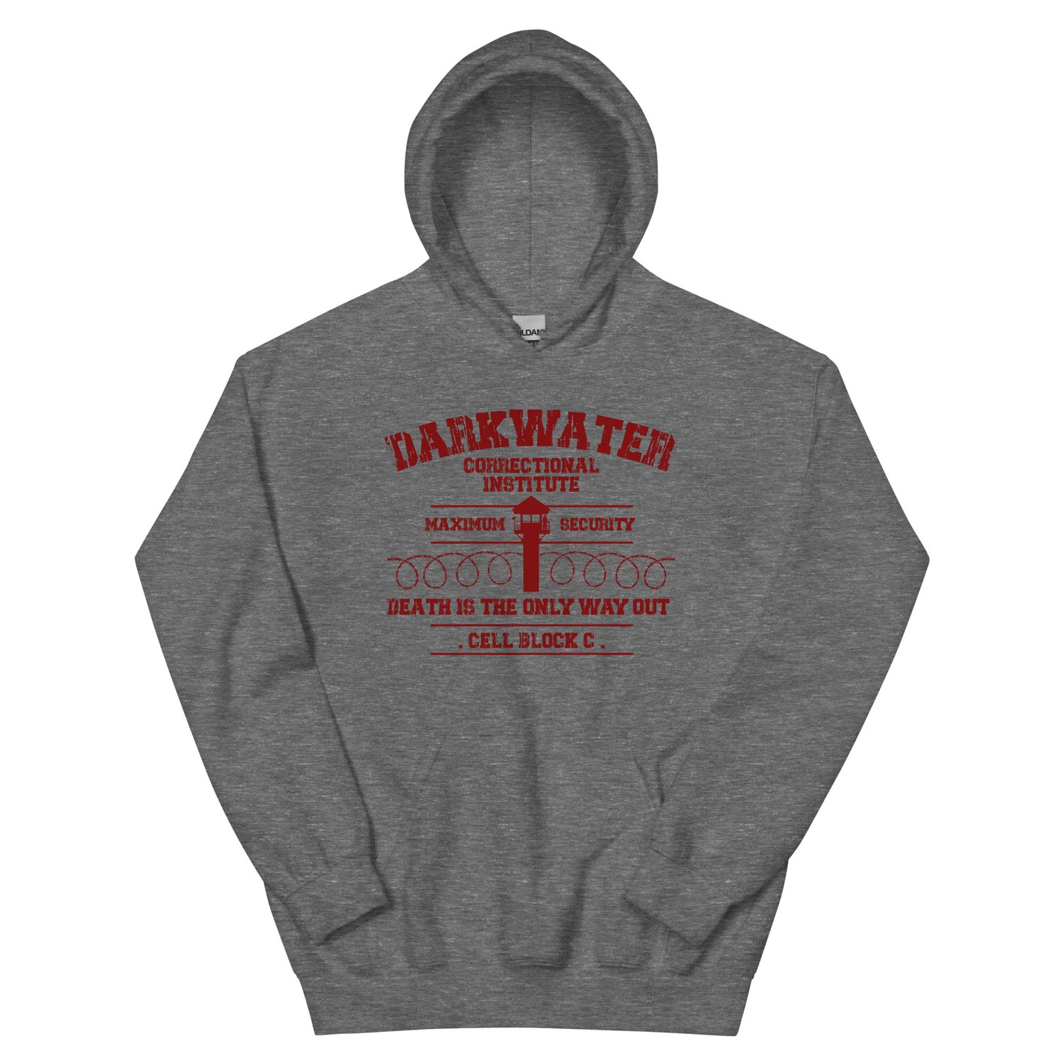 Image of Officially licensed Babalon Darkwater  correctional Unisex Hoodie