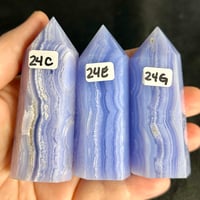 Image 2 of Blue Lace Agate Towers ($22-$24)