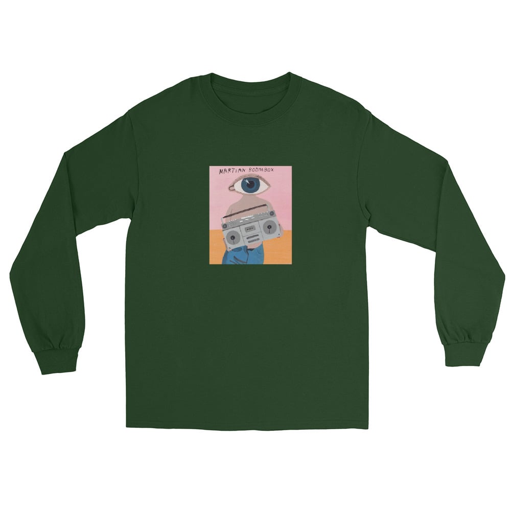 Image of MARTIAN BOOMBOX LONG SLEEVE SHIRT