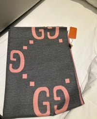 Image 3 of GG Cashmere Scarf
