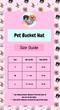 Image 2 of Brown Cow Print Pet Bucket Hat
