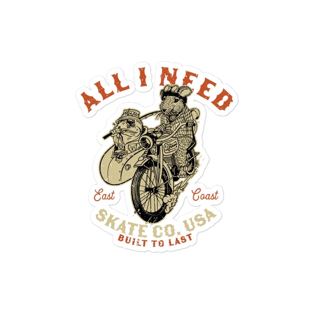 Built to last sticker