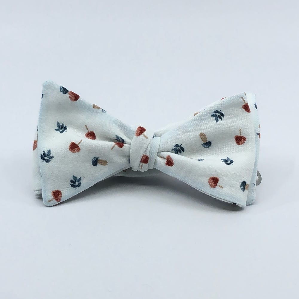 Image of Noeud Papillon À Nouer - Champignons