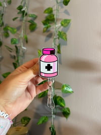 Pink vial