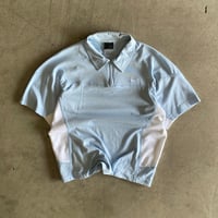 Image 1 of NIKE TWO-TONE 1/4 ZIP POLO SHIRT