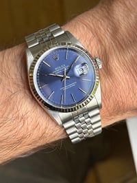 Image 2 of Rolex Datejust 16234 Blue dial
