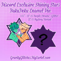 Image 1 of [PRE-ORDER] DISCORD EXCLUSIVE Shining Stars BakuDeku Enamel Pin