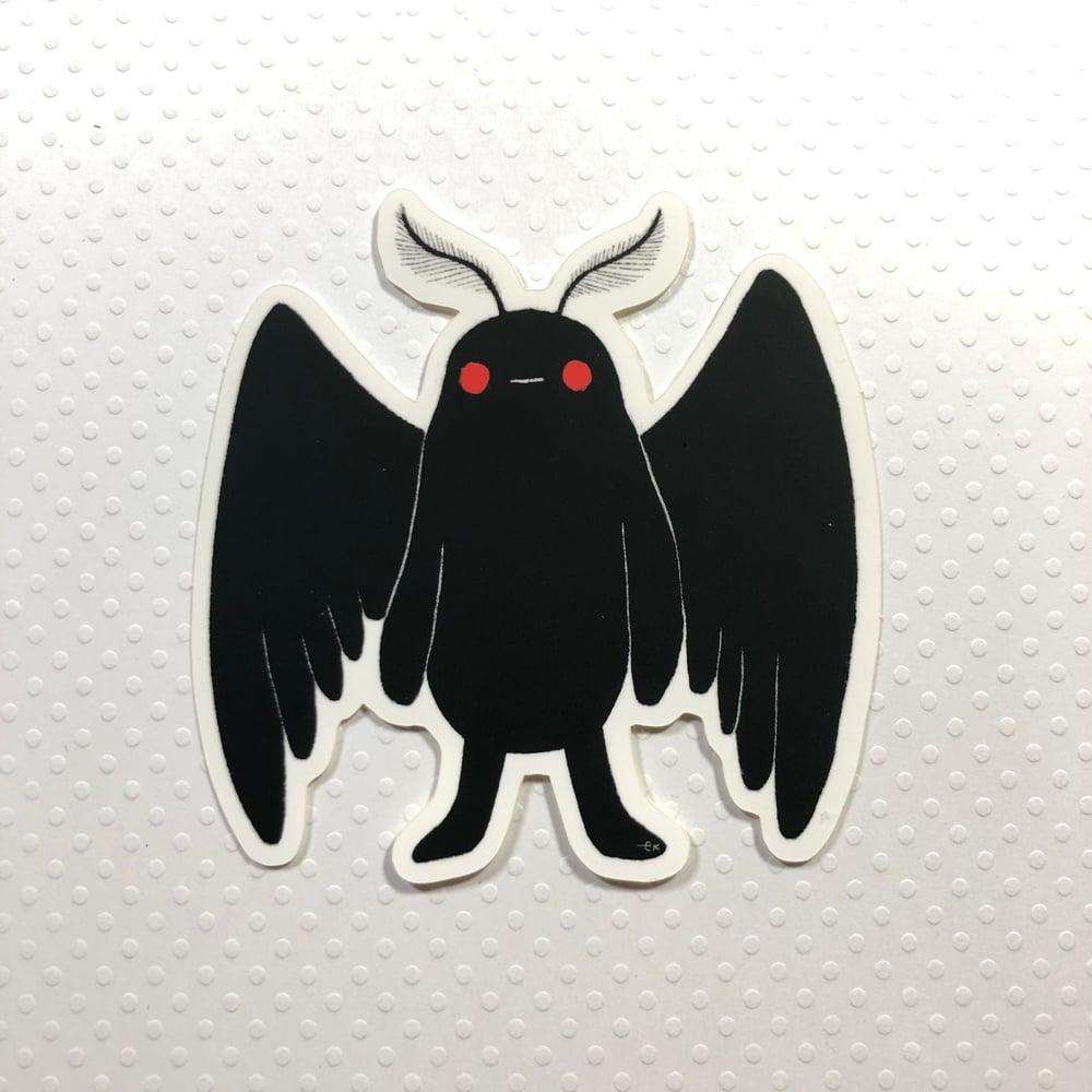 Image of mothman sticker