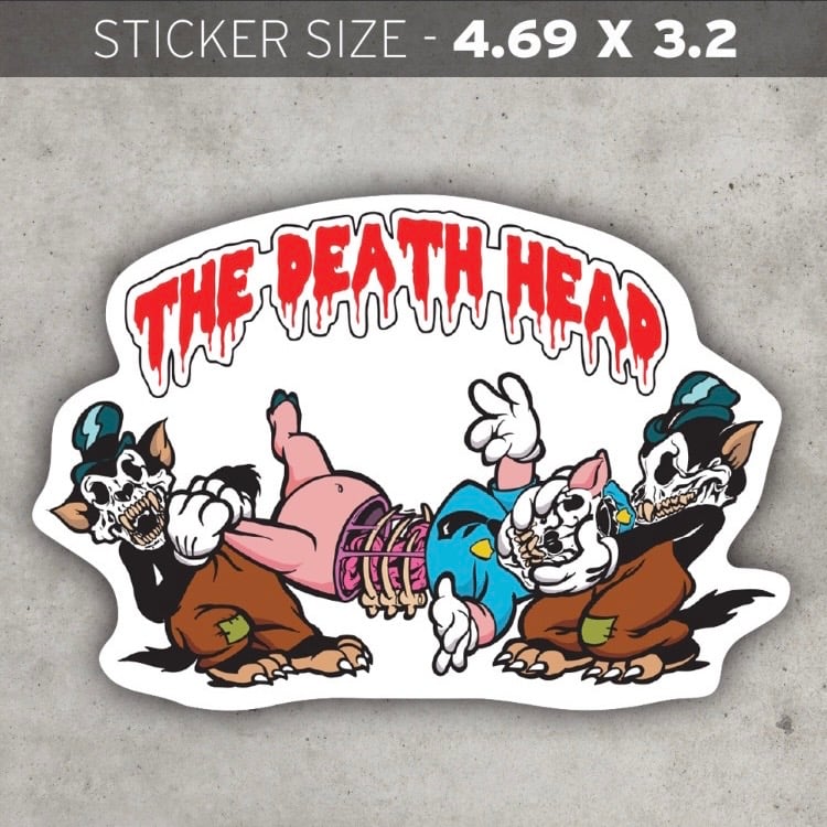 Image of Bad little wolves sticker pack