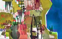 Image 1 of Corfu original unframed watercolour painting  