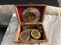 Image 9 of THRASHER INDY WOOD COINS CIGAR BOX 