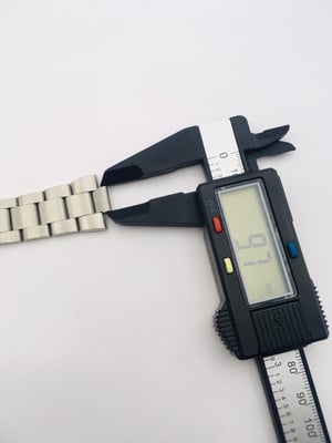 Image of Dynamic Geneve Watch Bracelet Stainless Steel Gents Strap With Ring FOR OMEGA.