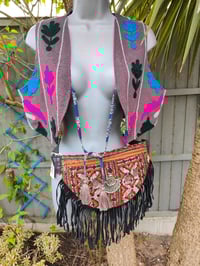 Image 17 of New York Embroidered Waistcoat Top Grey 6-12