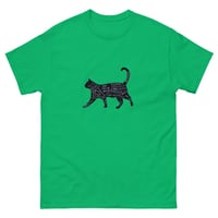 Image 10 of CAT PETTING CHART T-SHIRT