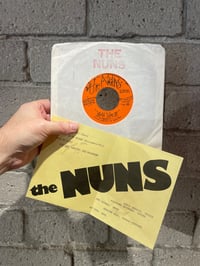 The Nuns – World War III / Cock In My Pocket - 7" with insert. 