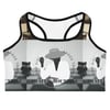 LAS GIDI TRAFFIC BOUTIQUE SPORTS BRA (BLK/WHT/BROWN HUES)