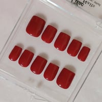 Image 2 of Small- Dark Red