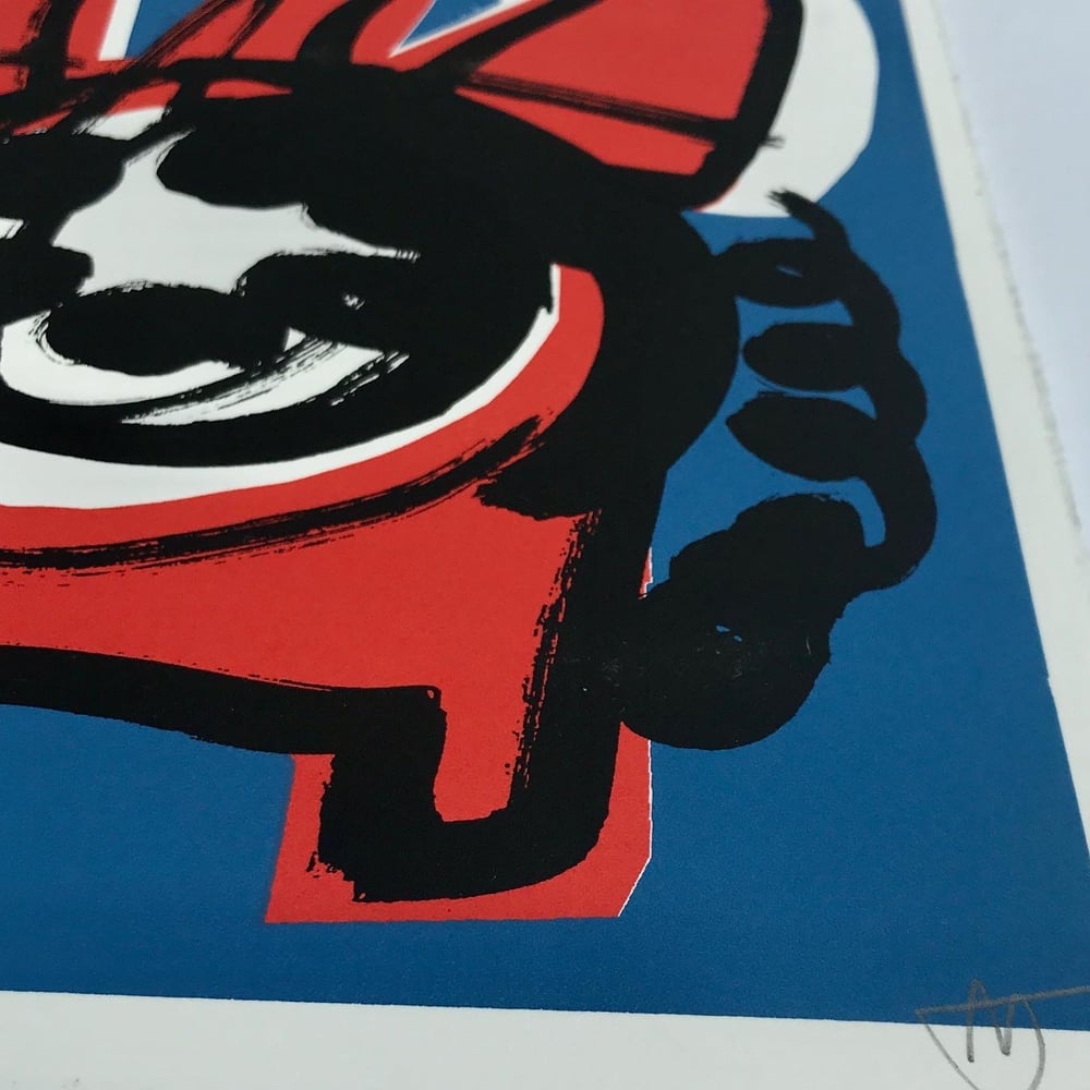 Red Telephone 2 screen print 