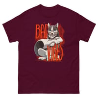 Image 1 of Men's classic tee - Dog w/ Bad Vibes on Front