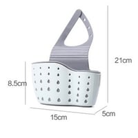 Image 6 of Kitchen Sink Holder Hanging Drain Basket Adjustable Soap Sponge Shelf Organiser Bathroom Faucet Hold