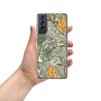 Image 17 of Art Nouveau Inspired Soft Multicolor Boho Floral Sketch Clear Case for Samsung®