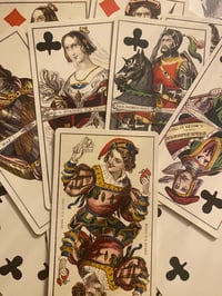 Image 3 of Fac-similé Du Tarot De Habsburger, 1800-1993, Piatnik, Complet 