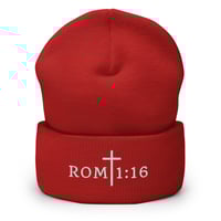 Image 11 of Romans 1:16 Cuffed Beanie  