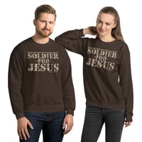 Image 1 of Soldier For Jesus Dark Unisex Sweatshirt