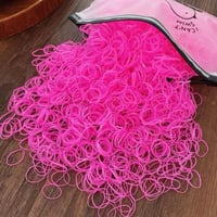 Image 2 of Hair  plastic Rubber Bands