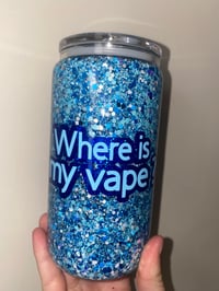 where is my vape snowglobe blue 