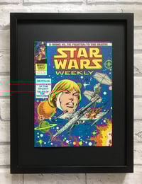 Image 1 of Star Wars, framed complete vintage comic, No 98 9th January 1980