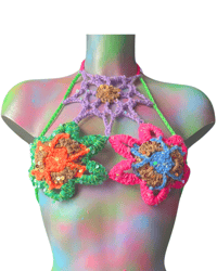 Image 1 of Tropic flower top