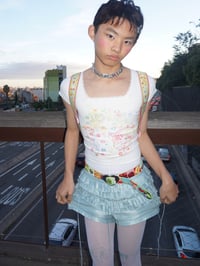 Image 1 of  ♫• ℜ3𝔫 + 𝔗3𝔰0𝔯𝔬 ★Sugar Dream baby tee with sleeves