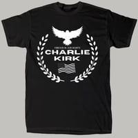 Image 3 of Team Charlie Kirk Tribute Tee | Vintage Memorial Graphic Shirt