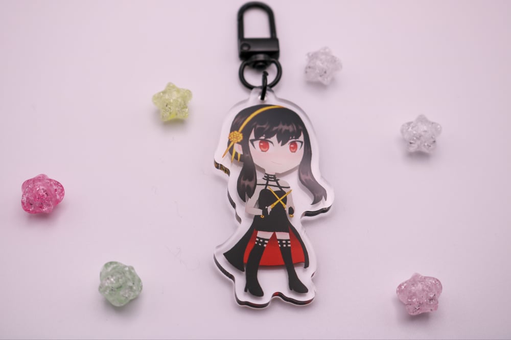 Image of Spyx Fam Yor Acrylic Keychain