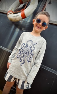 Image 1 of T-shirt Kids "Poulpe" Manches Longues