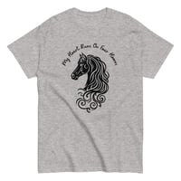 Image 11 of Unisex classic tee, My Heart Runs On Four Hooves Horse Tee