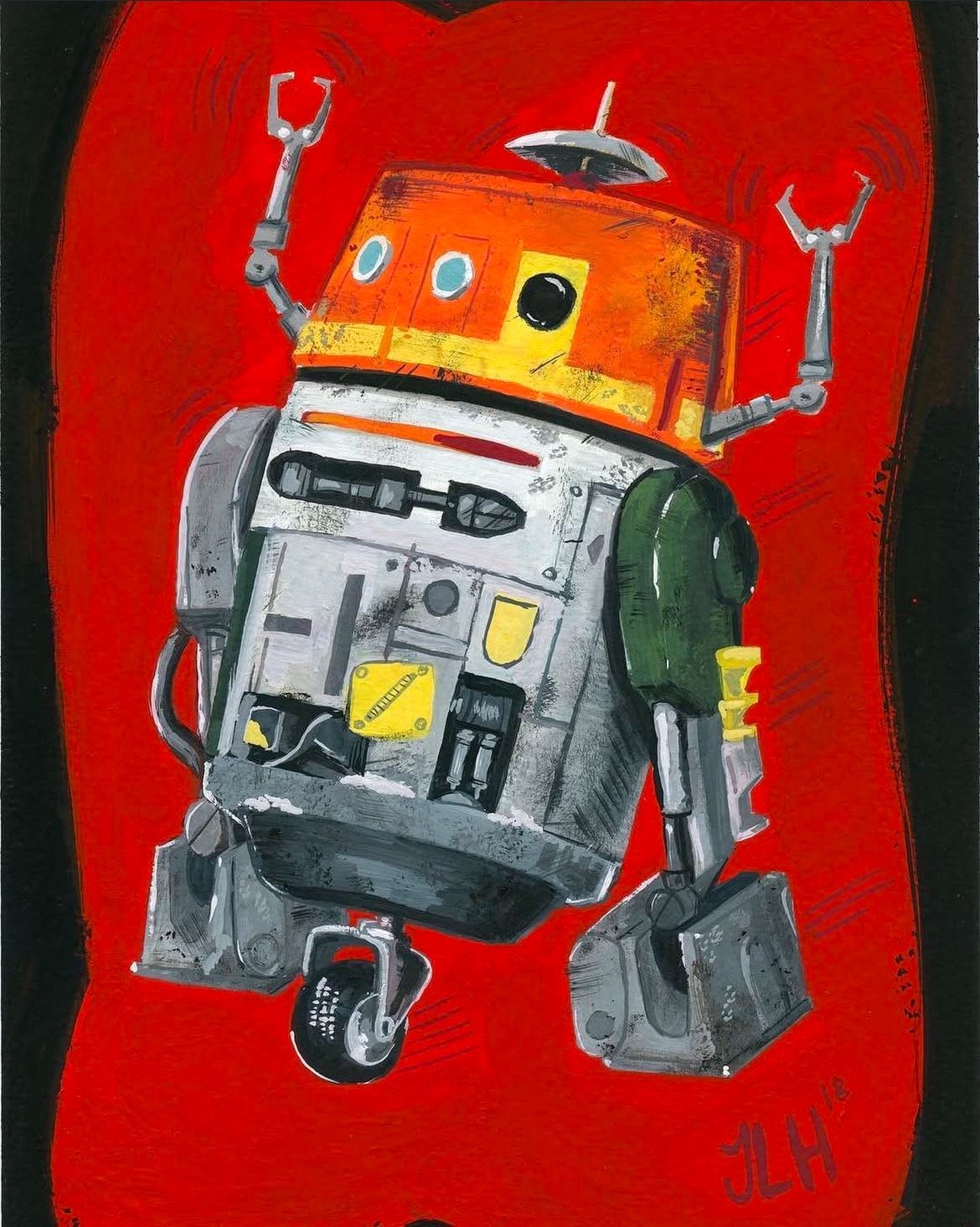 Chopper Original Painting