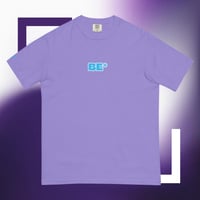 Image 1 of Bright Blue “BE*” Pastel Tee