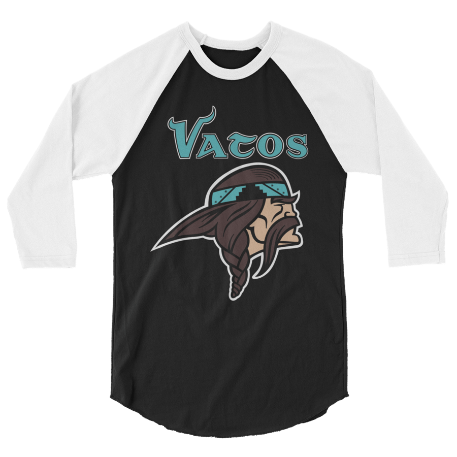 Image of Vato Viking 3/4 sleeve raglan shirt