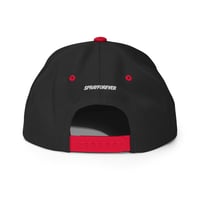 Image 2 of Snapback Hat Monogram - Red