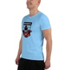 Hotshots Badge All-Over Print Men's Athletic T-shirt