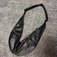 Image 1 of leather sling bag