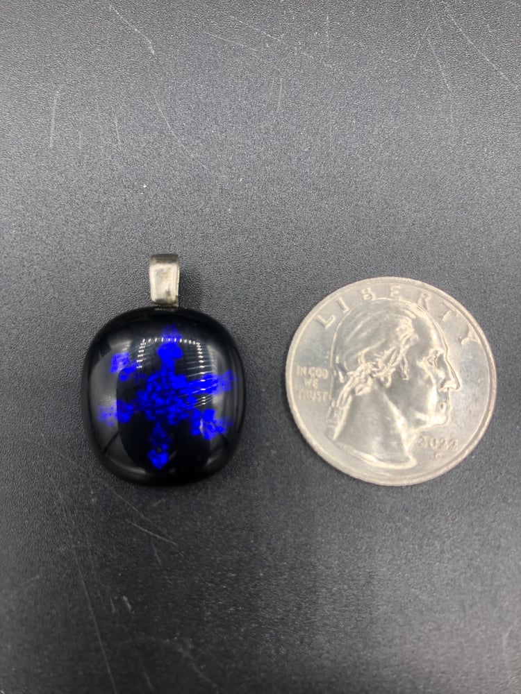 Image of Dichroic image pendant 014