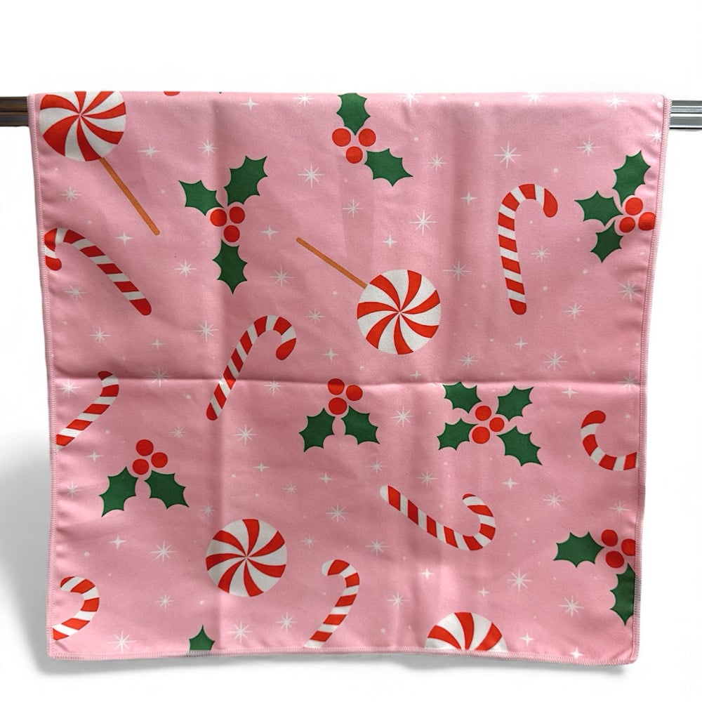 Image of Candy Cane Swirl Hand Towel