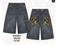 ED HARDY SWALLOWS BAGGY SHORT