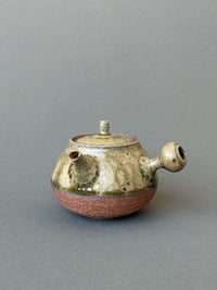 Image 1 of Red Clay Kyusu in Ash (Unglazed Interior) - 175ml