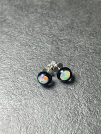 Image 5 of Opal Dot Stud Earrings