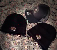 Image 2 of RBG 19' Black Stitched SnapBack Hats
